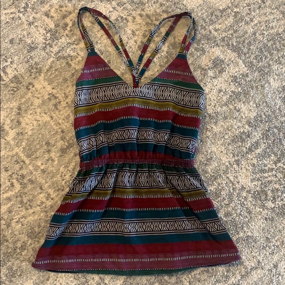 Daytrip Tank with Serape Design